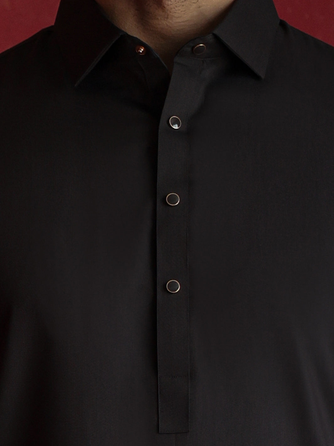 Dark Brown Kameez Shalwar - ALWA-KS-661