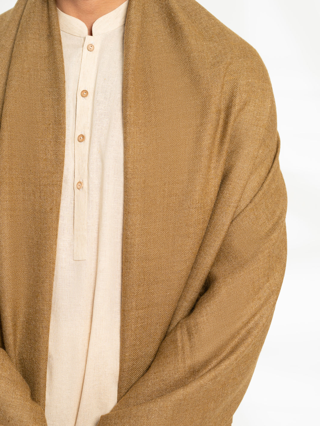 Brown Casual Shawl - AL-SH-035