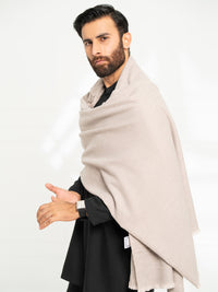 Khaki Casual Shawl - AL-SH-041