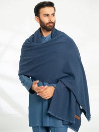 Royal Blue Casual Shawl - AL-SH-042