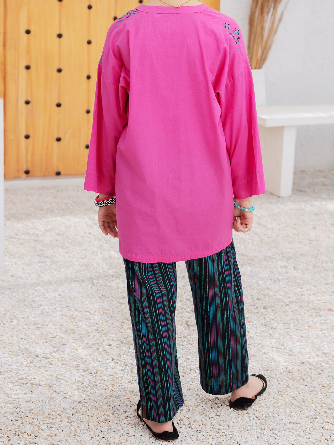 Pink Cambric 2 Piece Stitched - ALP-2PS-LKS-1081