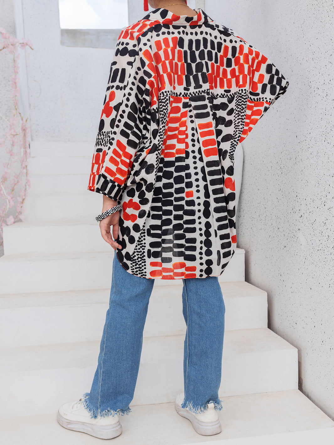Multicolor Cambric Kurti - ALT-LK-1083