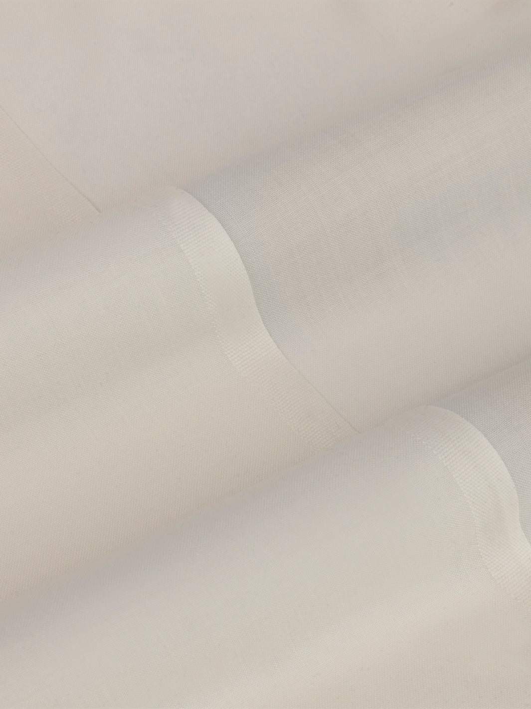 Cream Blended Unstitched Fabric - AL-UN-JHR-15054