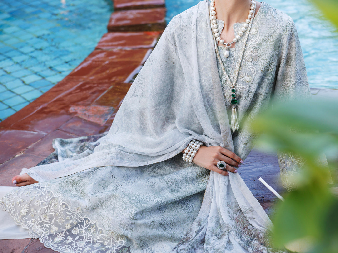 Beige Lawn 3Pc Unstitched - ALP-3PS-1990