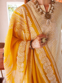 Lemon Square Dobby 3Pc Stitched - ALP-3PS-2047