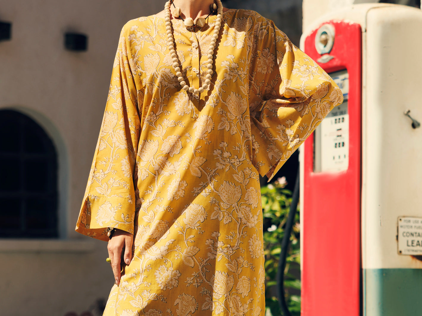 Lime Green Lawn Co-ord Set - ALP-2PS-SLKS-2071