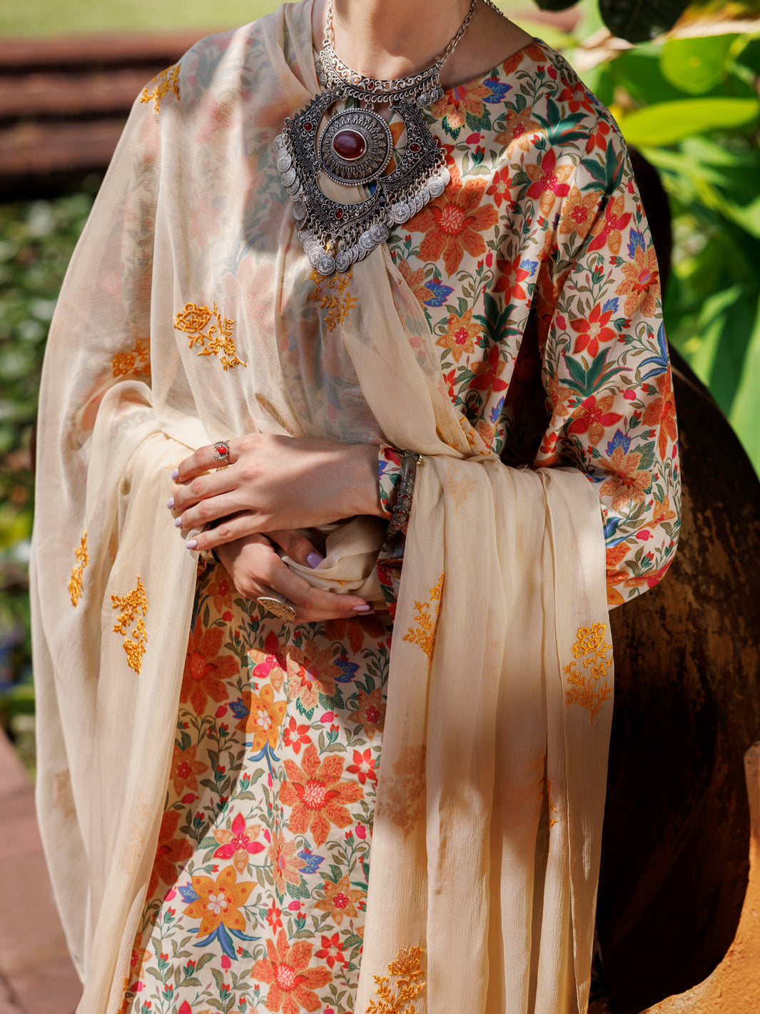 Multicolor Lawn 3Pc Stitched - ALP-3PS-2103
