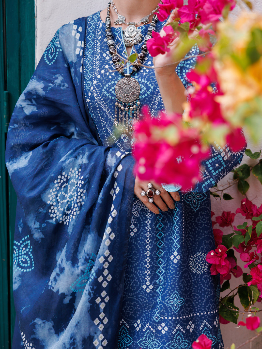 Blue Lawn 2Pc Unstitched - ALP-2PS-2104