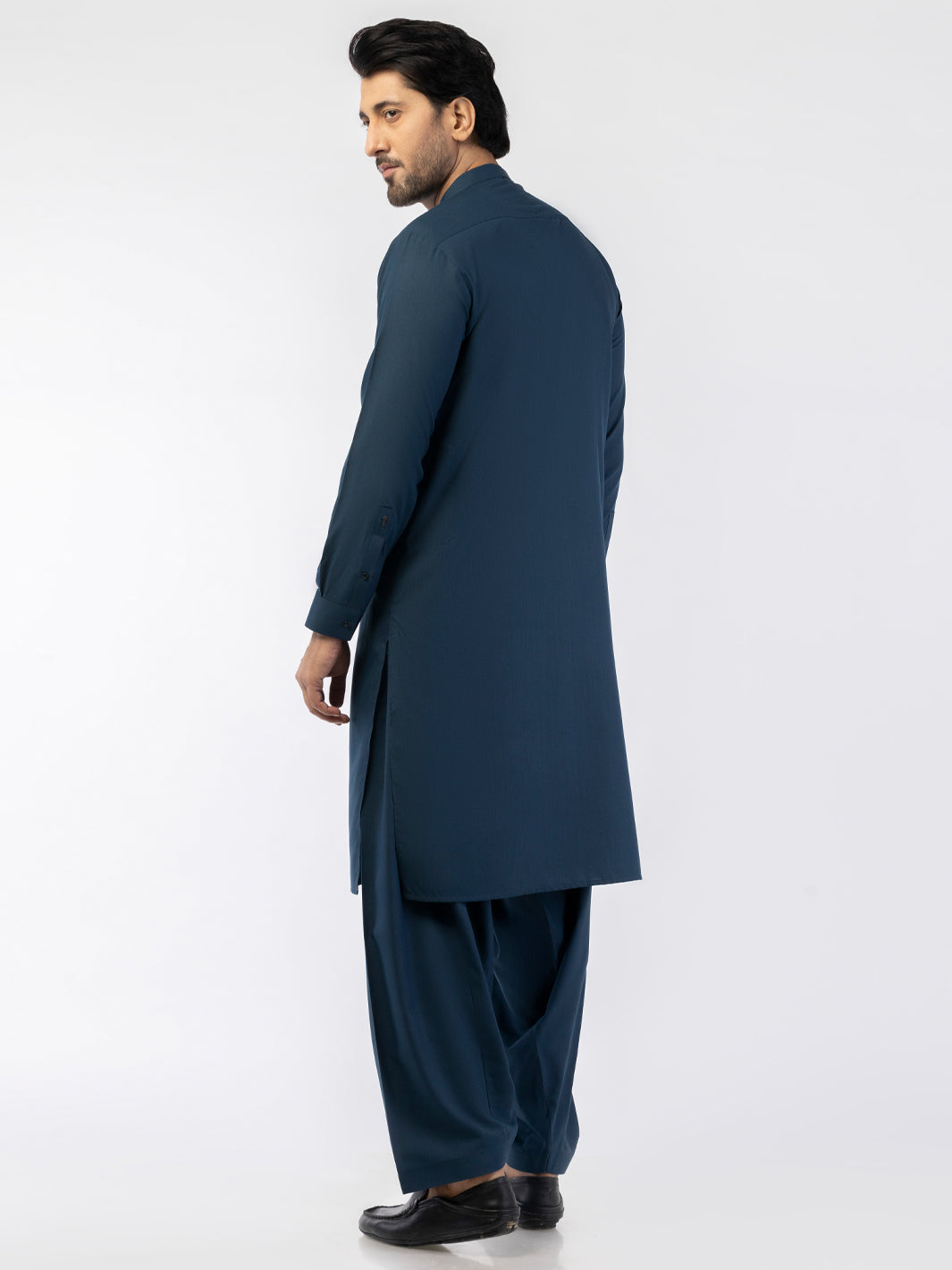 Blue Blended Kameez Shalwar - AL-KS-3189