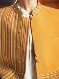 Mustard Formal Waistcoat - AL-WC-493