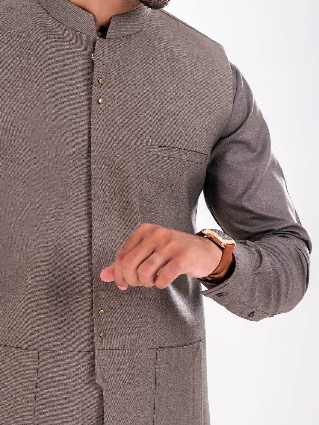 Sand Blended Waistcoat - AL-WC-591