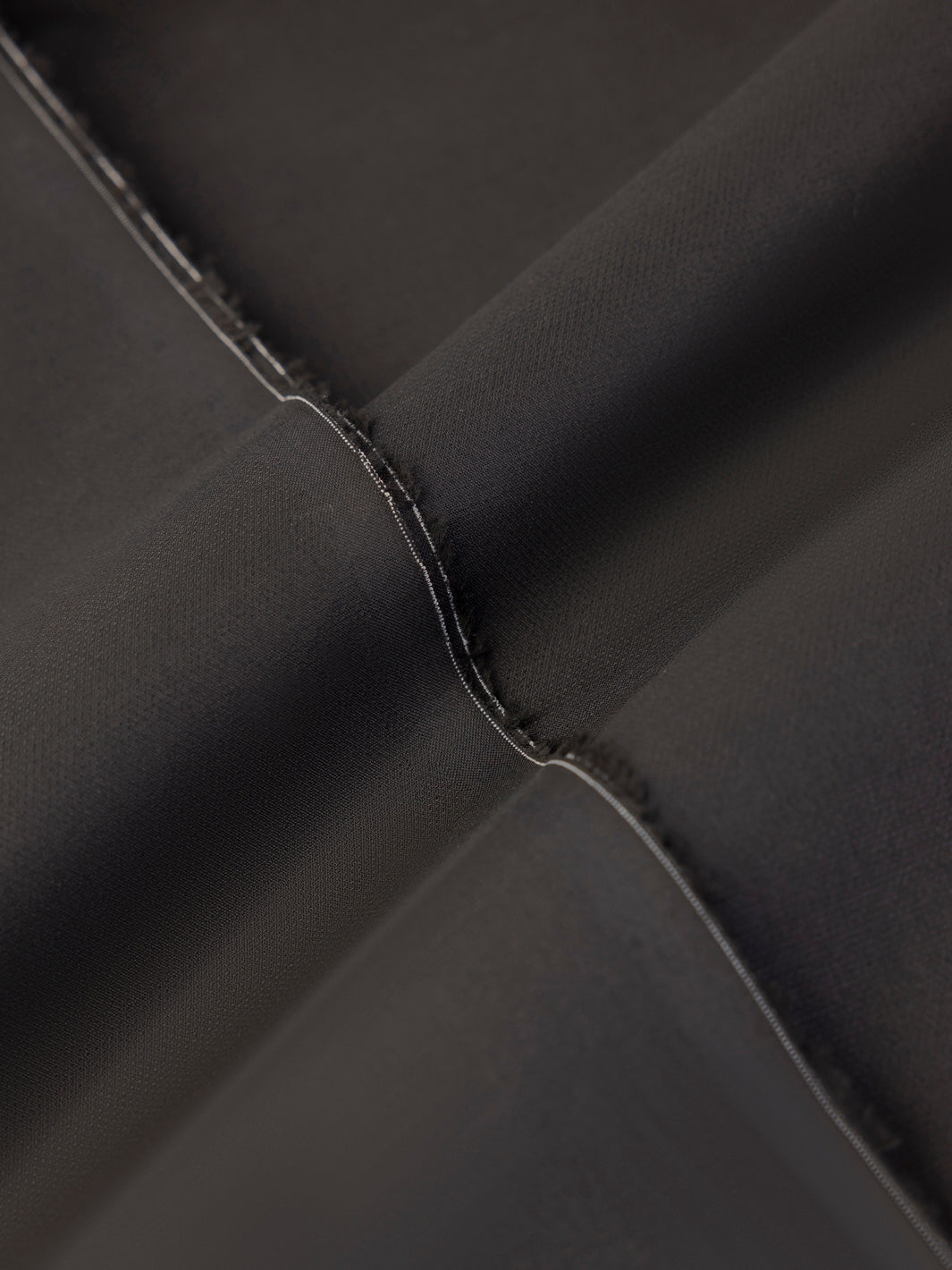 Black Cotton Unstitched Fabric - AL-UN-MRJ-6177