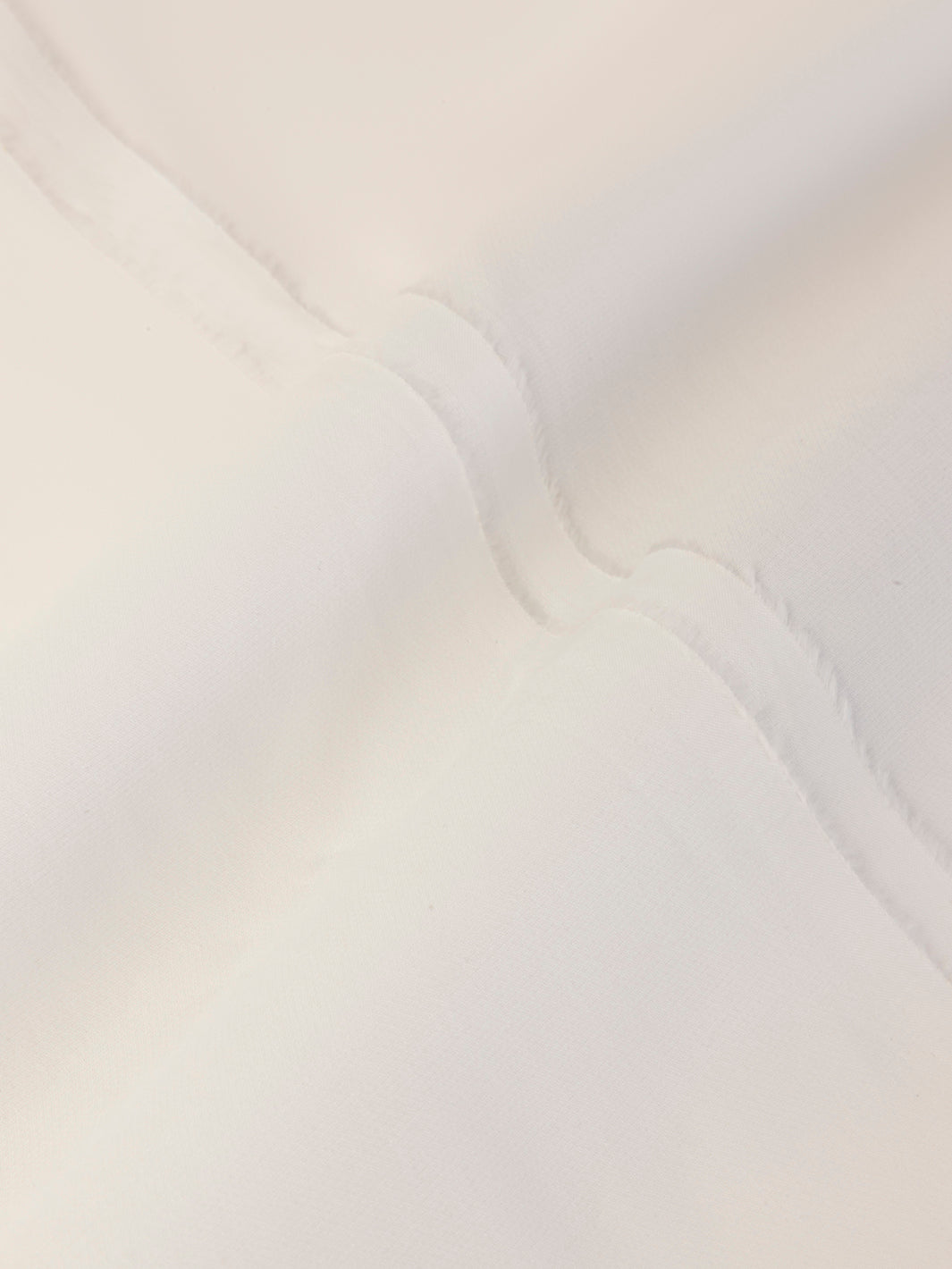 Cream Cotton Unstitched Fabric - AL-UN-MRJ-6177