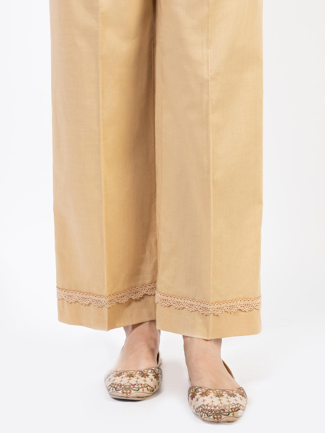 Khaki Cambric Trousers - AL-T-664