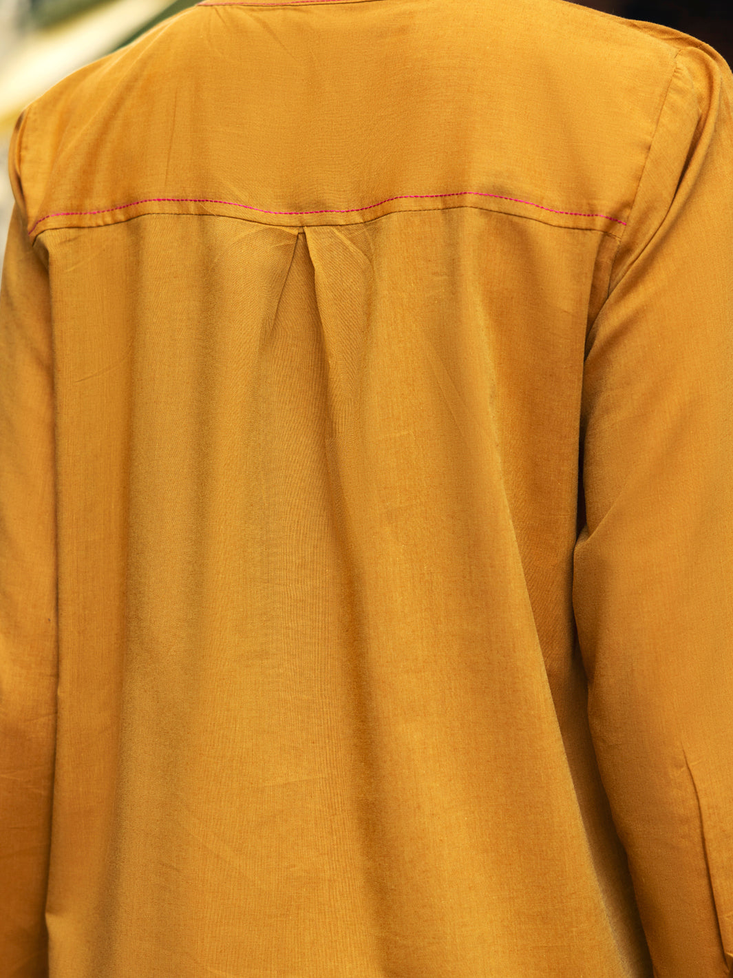 Mustard Yarn Dyed 2 Piece Stitched - AL-2PS-LKS-985