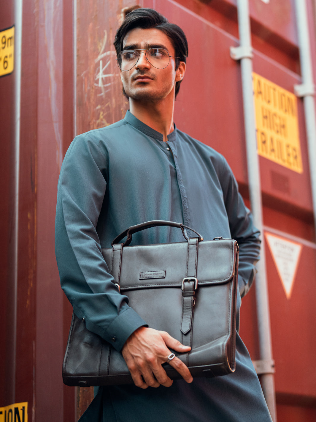 Teal Semi-Formal Kameez Shalwar - AL-KS-3252