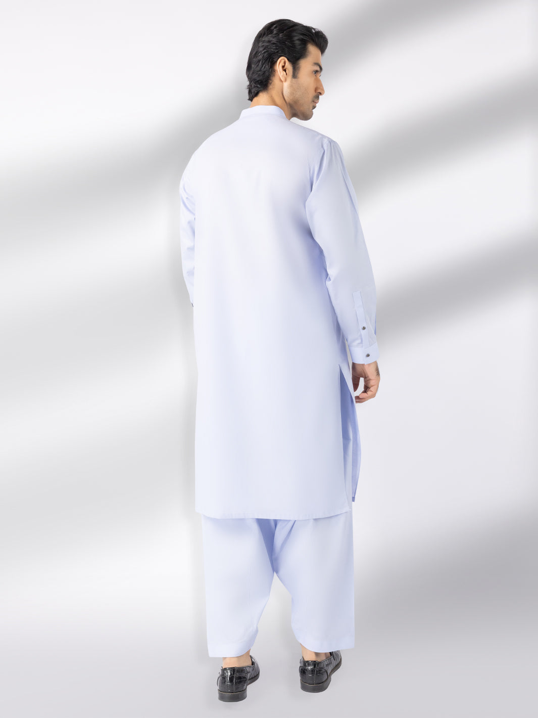 Lavender Blended Kameez Shalwar - AL-KS-3243C