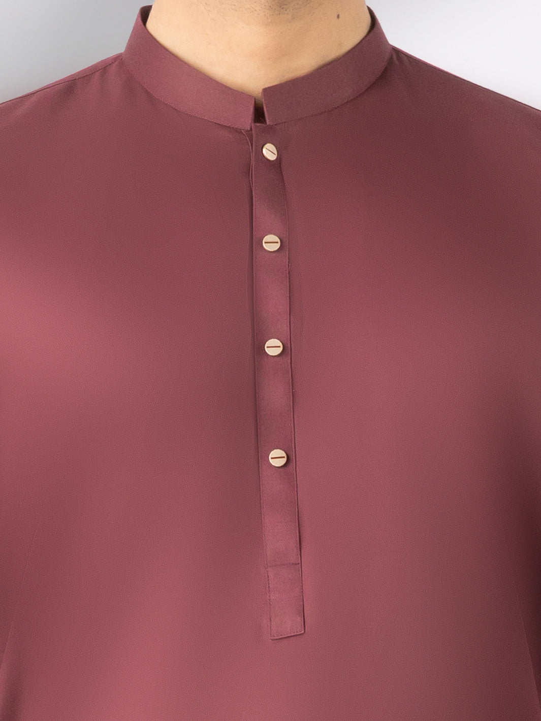 Maroon Blended Kameez Shalwar - AL-KS-3243F