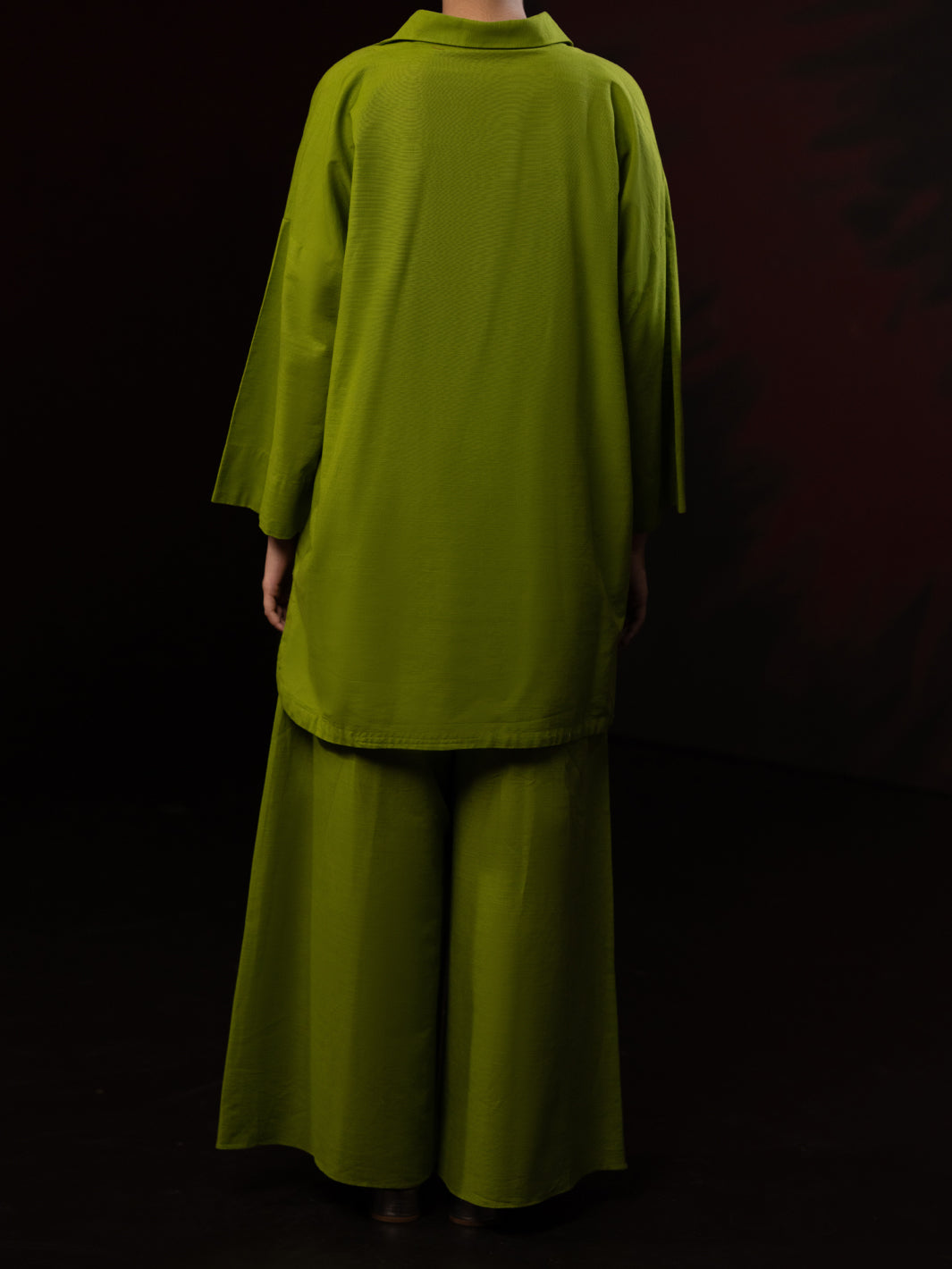 Green Light Slub Khaddar 2Pc Stitched - AL-2PS-LKS-1086