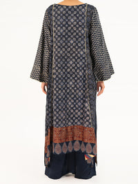 Blue Velvet Formal 2Pc Stitched - AL-LS-LKS-553