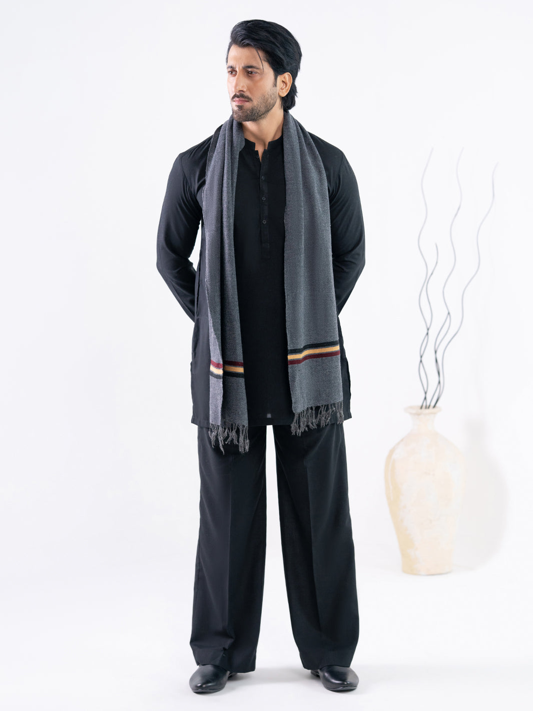 Grey Muffler - AL-MFLR-011