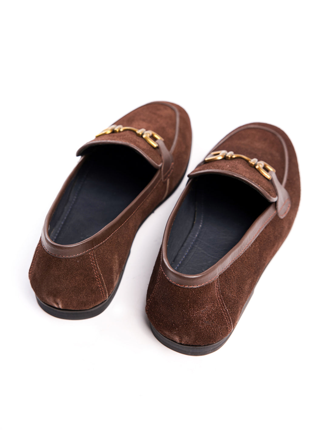 Brown Leather Shoes -AL-MSHO-048