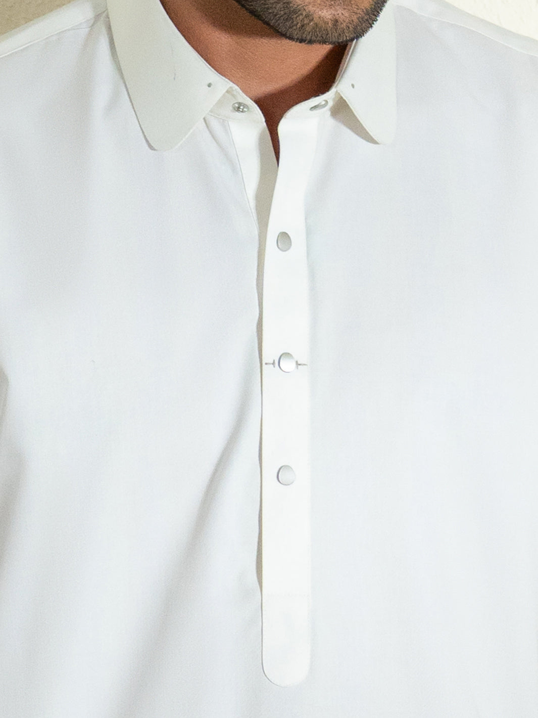 White Kameez Shalwar - ALWA-KS-592