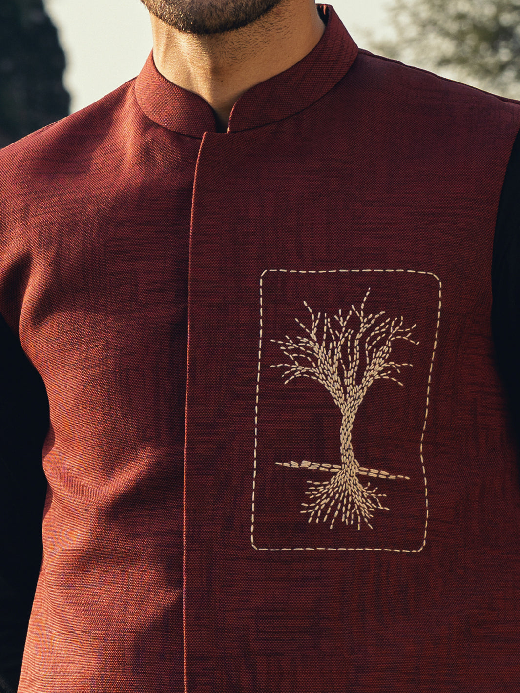 Red Waistcoat - AL-WC-596B