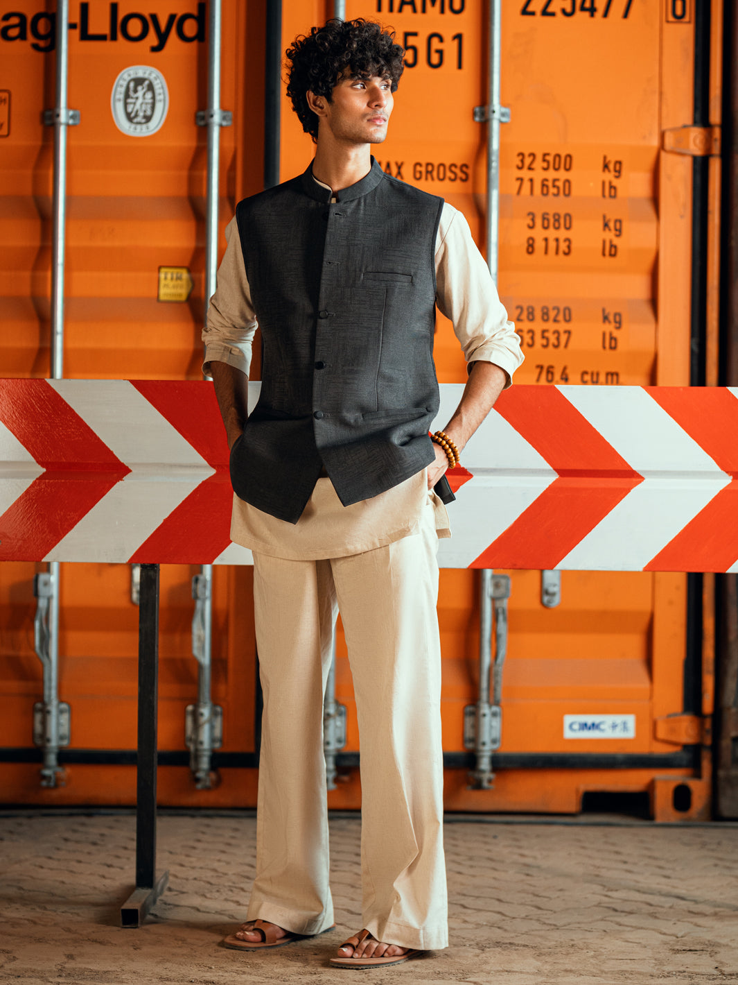 Charcoal Grey Waistcoat - AL-WC-597