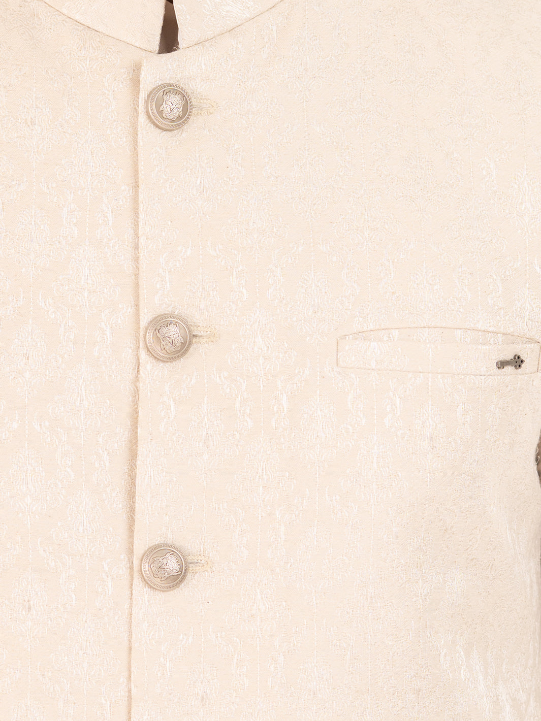 White Formal Waistcoat - AL-WC-601