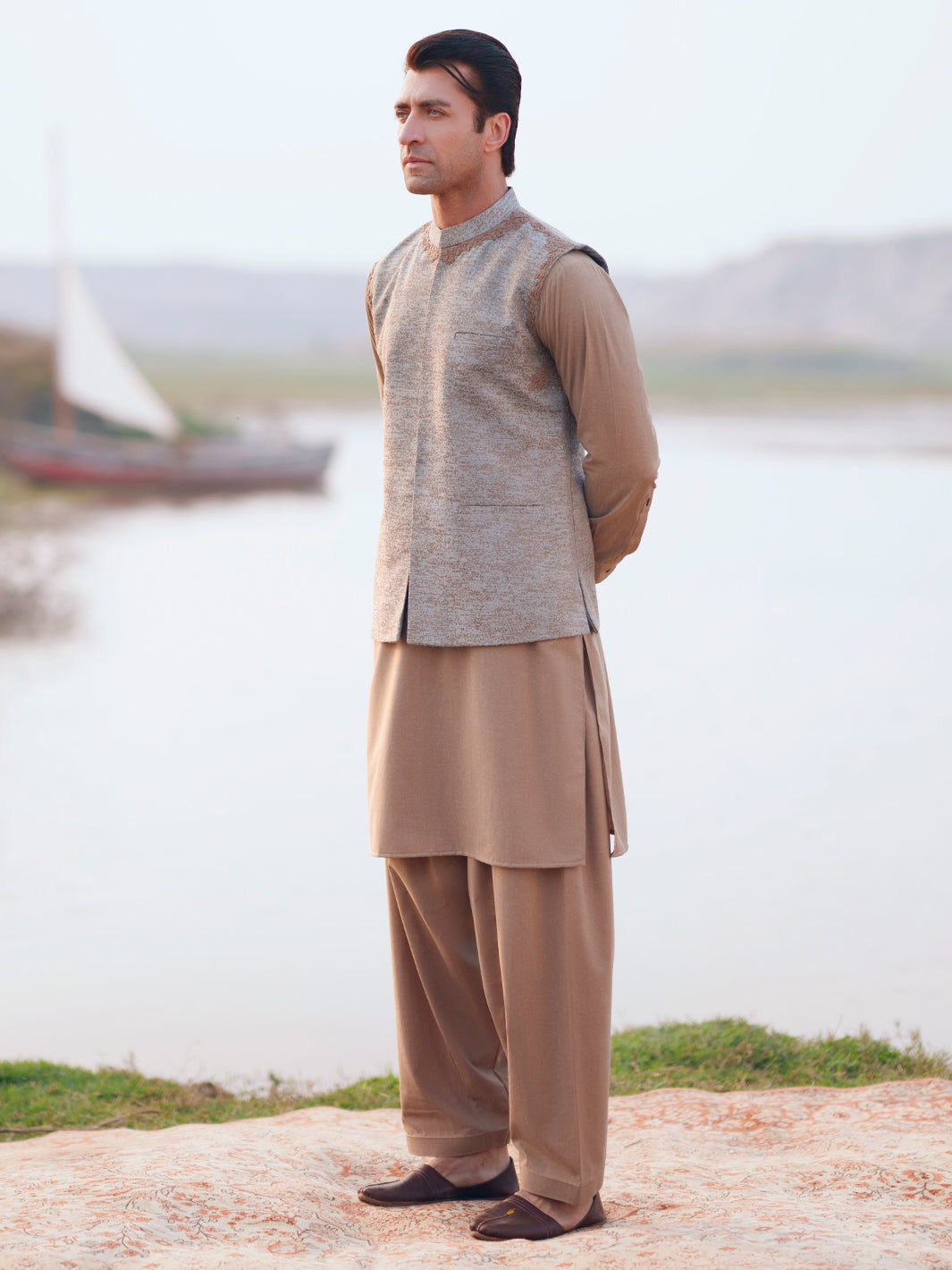 Grey Formal Waistcoat - AL-WC-602