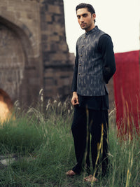 Charcoal Grey Formal Waistcoat - AL-WC-606