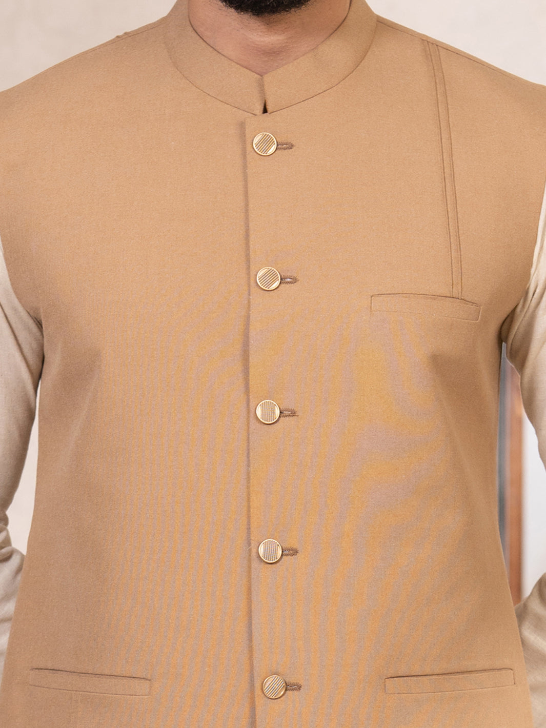 Brown Waistcoat - AL-WC-637
