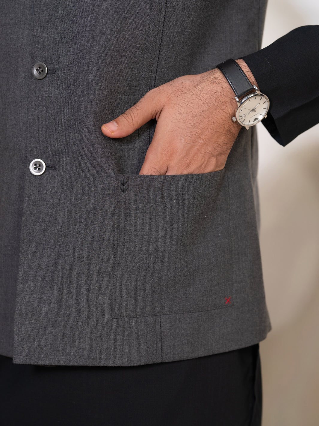 Grey Waistcoat - AL-WC-638
