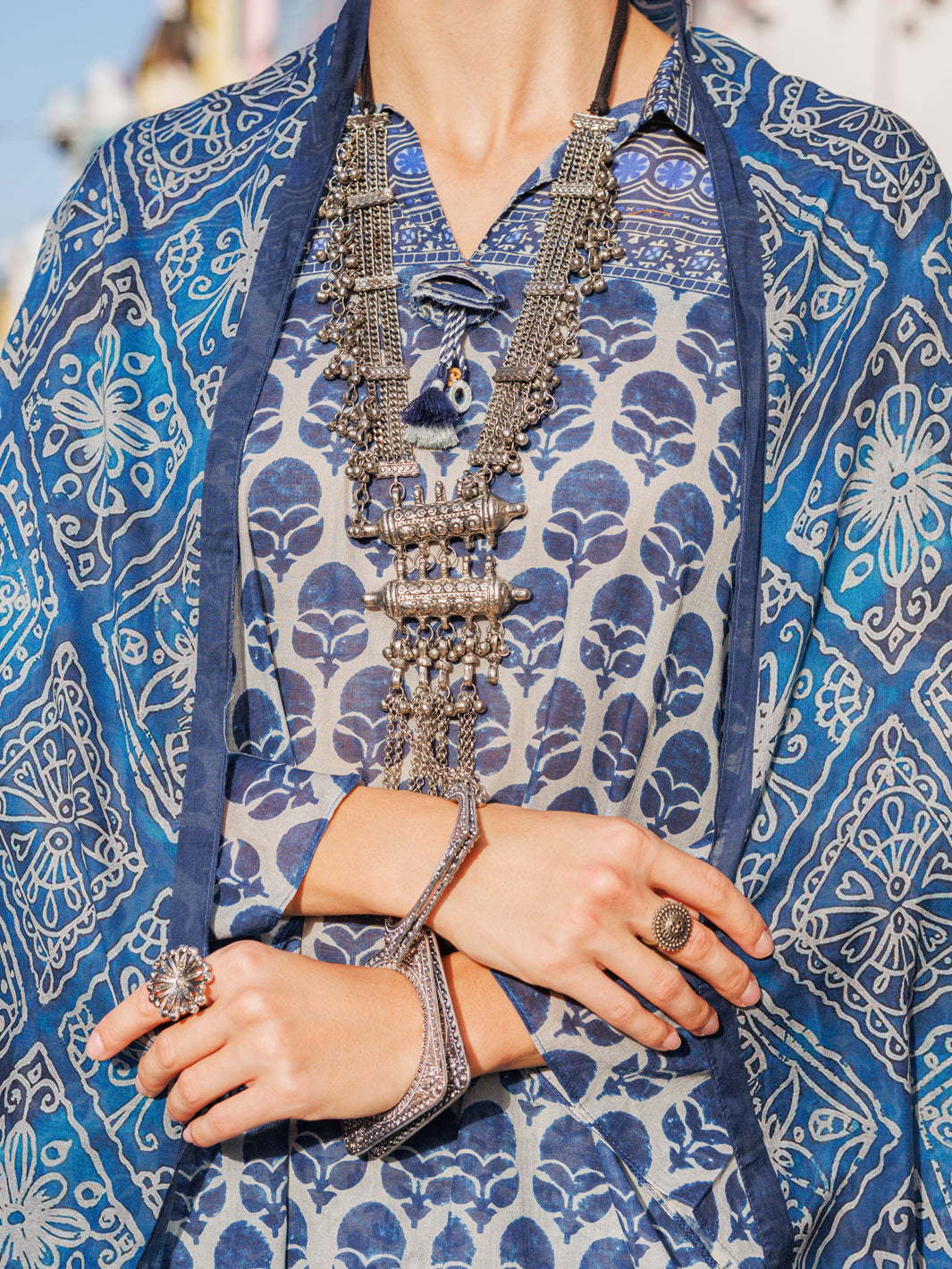 Blue Lawn 3Pc Stitched - ALP-3PS-1757