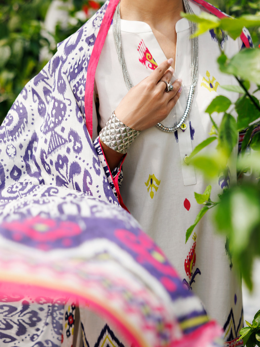 Ivory Lawn 3 Piece Stitched - ALP-3PS-2115