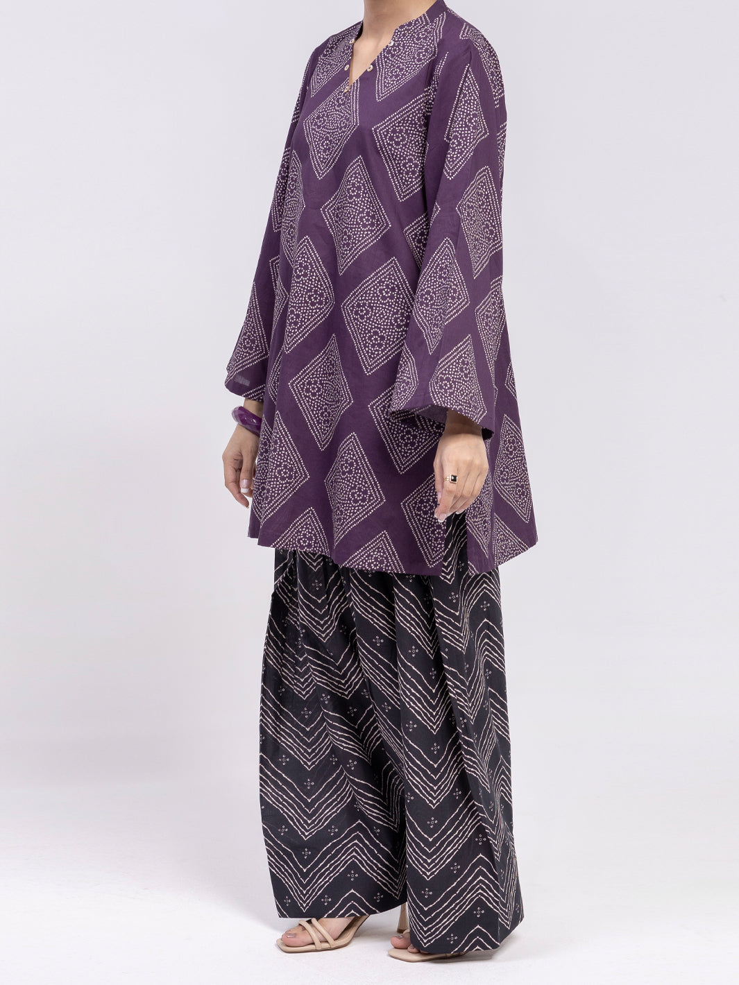 Plum Lawn 2Pc Unstitched - ALP-2PS-LKS-2499