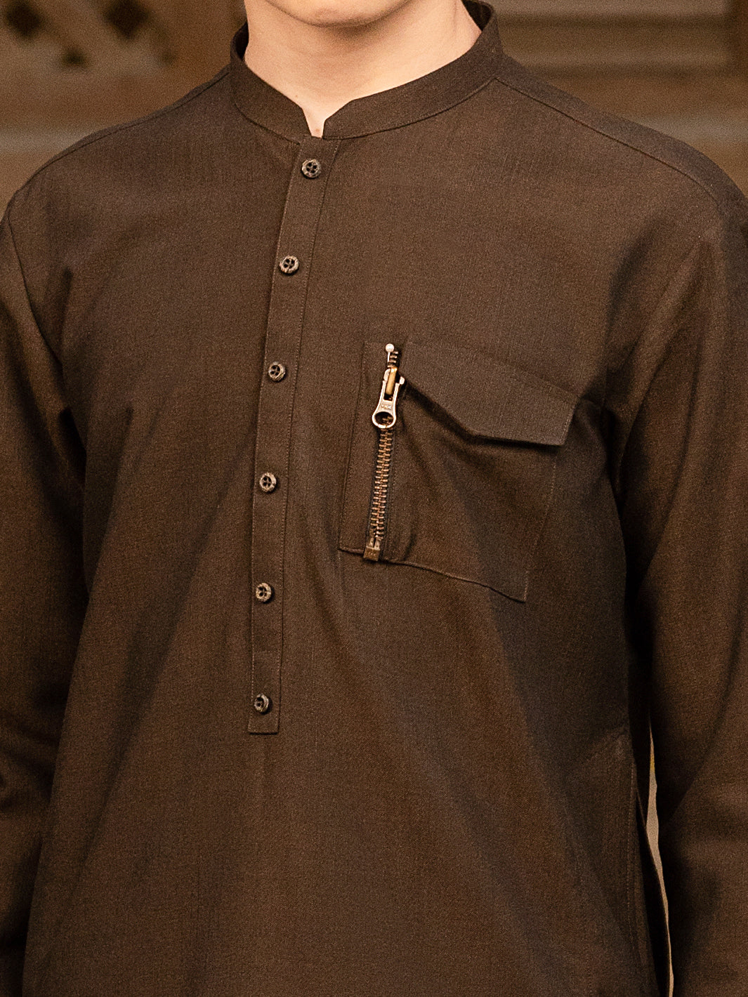 Kahi Green Blended Kameez Shalwar - ALT-KS-049