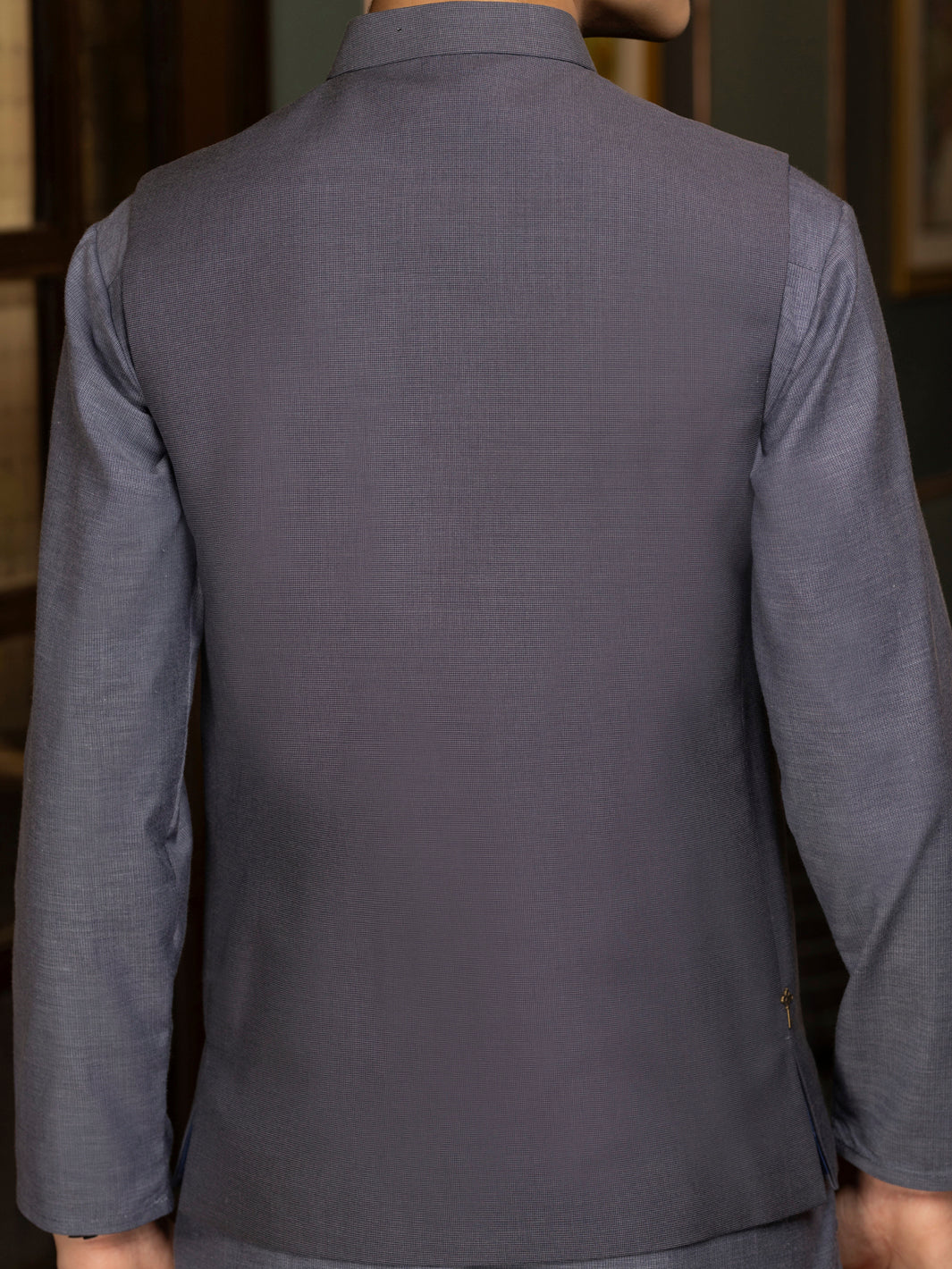 Grey Blended Waistcoat - ALT-WC-019