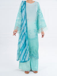 Ferozi Thai Silk 3Pc Stitched - AWP-3PS-783