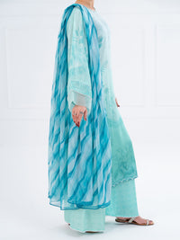 Ferozi Thai Silk 3Pc Stitched - AWP-3PS-783