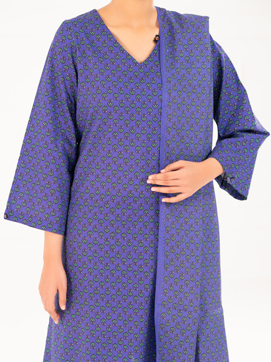 Purple Lawn 3Pc Stitched - AWP-3PS-856