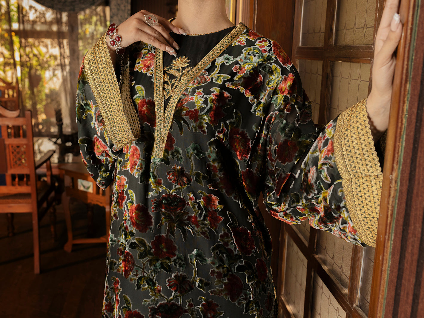 Black Palachi Kurti - AWP-LK-742