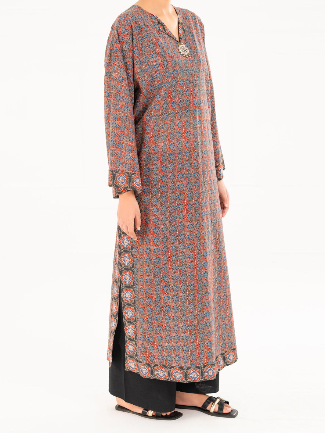 Multicolor Cambric Kurti - AWP-LK-910