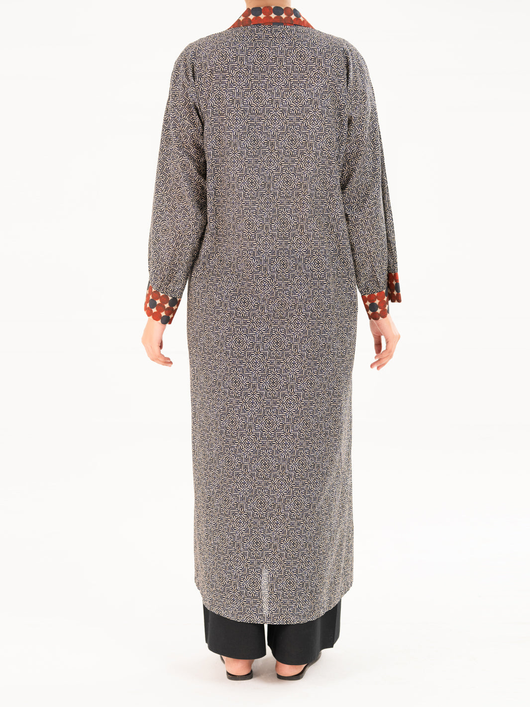 Brown Cambric Kurti - AWP-LK-913