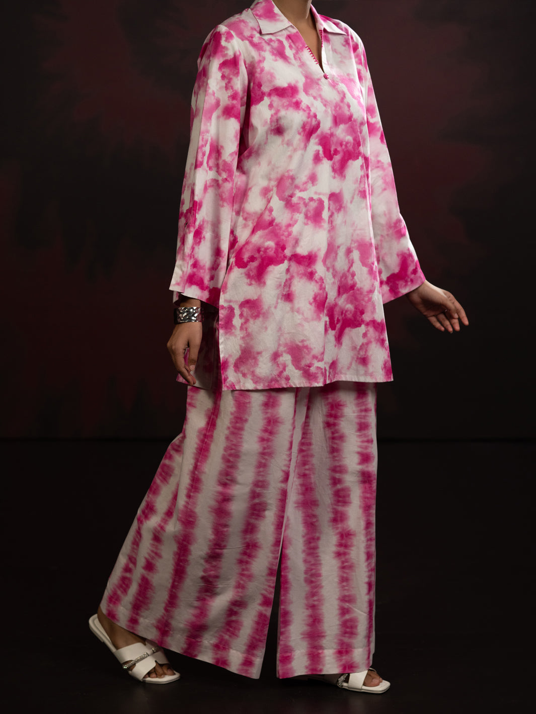 Pink Cambric 2Pc Stitched - AWP-2PS-LKS-820