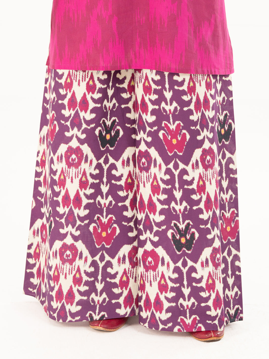 Purple Cambric Trousers - AL-T-SP-765