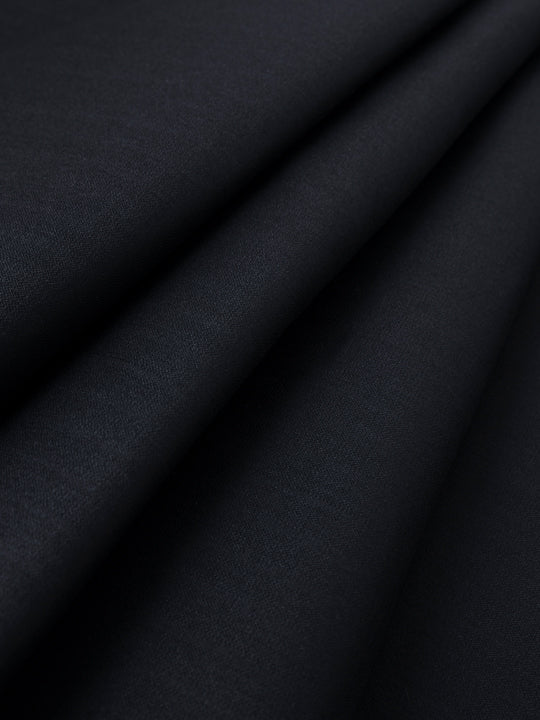 Black Blended Men Unstitched Fabric - AL-UN-NZM-6150 - Almirah Online