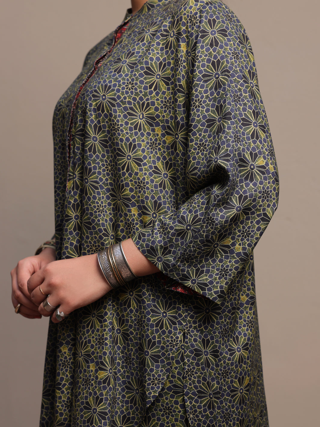 Blue Linen 2 Piece Stitched - ALCR-2PS-LKS-1061