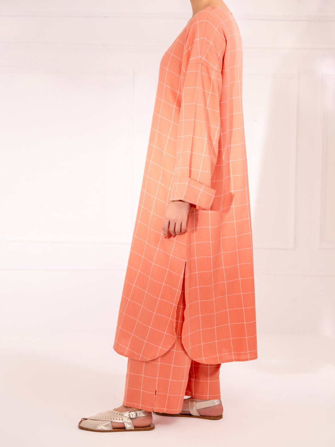 Light Pink 2Pc Stitched - AL-2PS-LKS-1076